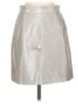 Meshki 100% Polyester Metallic Silver Formal Skirt Size S - photo 1