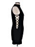 Blush Solid Black Cocktail Dress Size M - photo 4