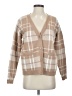 Wilfred Plaid Tan Cardigan Size S - photo 1
