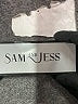 Sam and Jess Color Block Black Pullover Sweater Size M - photo 8