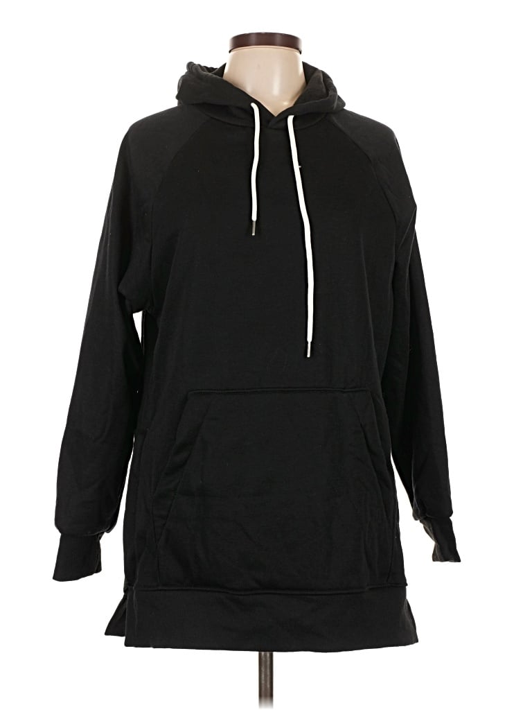 Pre-owned Assorted Brands Fleece Jacket In Black