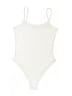 Unbranded 100% Polyester White Bodysuit Size S - photo 1