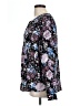 dalia 100% Polyester Floral Black Long Sleeve Blouse Size L - photo 5