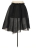 Blush 100% Polyester Black Formal Skirt Size 2X - photo 1