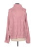 Unbranded Solid Pink Turtleneck Sweater Size M - photo 2