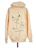 Rebellious 100% Cotton Tan Pullover Hoodie Size L - photo 2