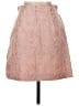 Sandro Chevron-herringbone Pink Casual Skirt Size Sm (1) - photo 2