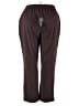 Catherines Solid Brown Casual Pants Size 2X - photo 2