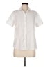 Lands' End Ivory Short Sleeve Blouse Size M (petite) - photo 1