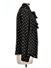 J.Crew 365 Polka Dots Black Long Sleeve Blouse Size 10 - photo 4