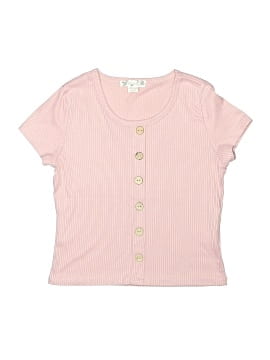 Knit Works Short Sleeve Henley