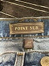 Point Sur 100% Cotton Blue Denim Shorts Size 25 waist - photo 3