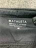 Athleta Solid Black Athletic Shorts Size M - photo 3
