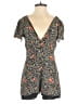 Forever 21 Hearts Black Romper Size S - photo 1