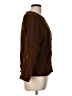 Milano 100% Viscose Brown Long Sleeve Top Size EU 44 / US 14 - photo 4