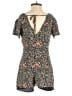 Forever 21 Hearts Black Romper Size S - photo 2