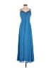 Assorted Brands Blue Cocktail Dress Size 4 - photo 1