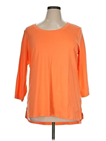 Isaac Mizrahi LIVE! 3/4 Sleeve T-Shirt (view 1)