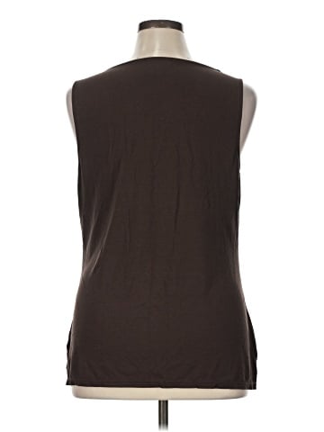 White House Black Market Sleeveless T-Shirt (view 2)