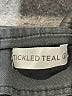Tickled Teal Black Denim Vest Size L - photo 6