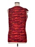 Attention 100% Polyester Red Sleeveless Blouse Size XL - photo 2