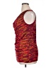 Attention 100% Polyester Red Sleeveless Blouse Size XL - photo 5