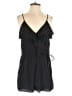 American Eagle Outfitters 100% Polyester Solid Black Romper Size M - photo 1