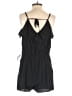 American Eagle Outfitters 100% Polyester Solid Black Romper Size M - photo 2