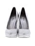 Call It Spring Metallic Silver Heels Size EU 39 - photo 2