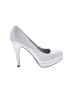 Call It Spring Metallic Silver Heels Size EU 39 - photo 1