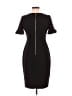 Calvin Klein Solid Black Cocktail Dress Size 6 - photo 2