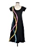 Sacred Threads Graphic Black Casual Dress Size S - photo 1