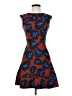 J.Crew 100% Polyester Print Red Cocktail Dress Size 00 - photo 1
