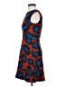 J.Crew 100% Polyester Print Red Cocktail Dress Size 00 - photo 5