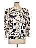Emery Rose Ivory Long Sleeve Blouse Size L - photo 1