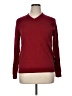 Calvin Klein 100% Wool Burgundy Wool Pullover Sweater Size XL - photo 1