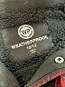 Weatherproof 100% Polyester Plaid Burgundy Jacket Size 10 - 12 - photo 3