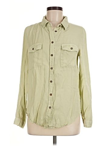 Love Tree Long Sleeve Button-Down Shirt (view 1)