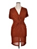 Shein Curve Brown Cocktail Dress Size 14 Plus (1) - photo 1