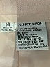 Albert Nipon 100% Polyester Solid Tan Formal Skirt Size 14 - photo 4