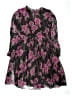 Unbranded Floral Black Dress Size S (estimated, youth) - photo 2