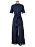 Shein 100% Cotton Blue Jumpsuit Size L - photo 2
