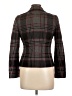 Talbots Plaid Brown Wool Blazer Size 10 - photo 2