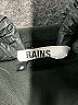Rains 100% Polyester Black Track Jacket Size M - photo 6