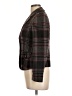Talbots Plaid Brown Wool Blazer Size 10 - photo 5