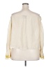 AS by DF 100% Silk Yellow 3/4 Sleeve Silk Top Size M - photo 2