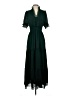 Max Studio 100% Polyester Solid Green Casual Dress Size S - photo 1