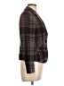 Talbots Plaid Brown Wool Blazer Size 10 - photo 4