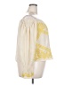 AS by DF 100% Silk Yellow 3/4 Sleeve Silk Top Size M - photo 4