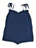 Lush Blue Overall Shorts Size M - photo 1
